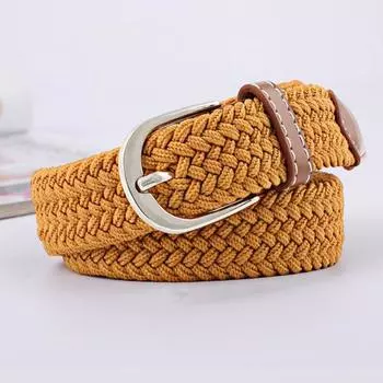 Yousheng женский и мужской декоративный ремень, регулируемый эластичный пояс из искусственной кожи, холст, джинсовый костюм, брюки, ремень