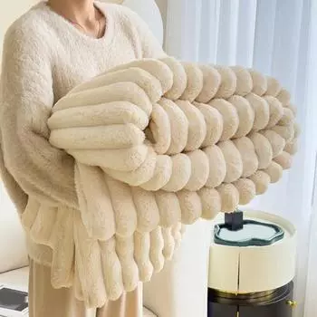 Yousheng зимнее одеяло ультрамягкое двухстороннее плюшевое комфортное чистое цветное максимально комфортное микрофибра супер теплое диван-кровать офисное зимнее одеяло S фиолетовый