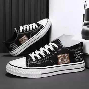 Молодежные дышащие парусиновые туфли на плоской подошве, модные повседневные низкие кроссовки со шнуровкой, мужская обувь Spot 39