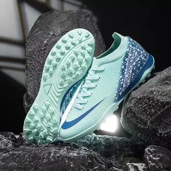 Youth Student Football Shoes Men s Low Top Professional Competition AG Long Nails TF Breaking Nails Training Sports Football 35