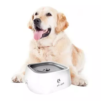 YOUTHINK Pet Water Bowl Anti Spill Автоматическая миска для собак, переносимая транспортным средством, плавающая миска, медленная вода
