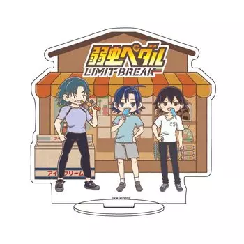 Yowamushi Pedal LIMIT BREAK 15 Sangaku Manami & Masakiyo Dobashi & Yuto Shinkai [Retro Art Illustration] Character Acrylic Figure