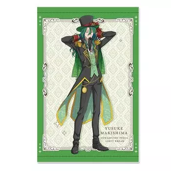 Yowamushi Pedal LIMIT BREAK Юсуке Макишима Оригинальная иллюстрация B3 Гобелен Призрачный вор вер.