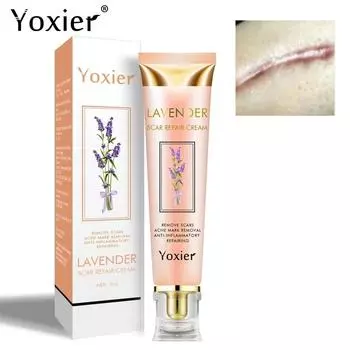 Yoxier Repair Cream Cream от шрамов, шрамов от прыщей, растяжек, уход за кожей, корректор пигментации, противоаллергический успокаивающий отбеливающий крем для лица 20g