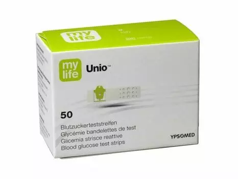 YPSOMED my life unio 50 полосок БЕСПЛАТНАЯ ДОСТАВКА ПО ВСЕМУ МИРУ