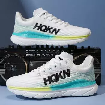 YRZL белые кроссовки для мужчин повседневные дышащие сетчатые спортивные туфли нескользящие удобные модные кроссовки для мужчин 36