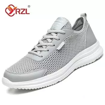 YRZL Men Shoes 2024 New Lightweight Casual Shoes Men s Sneaker Man Outdoor Walking Mesh Breathable Zapatillas Hombre Plus 39-48 39