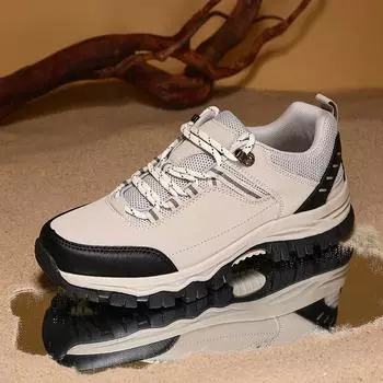 YRZL Mens Trekking Boots Waterproof Anti Slip Thermal Winter Hiking Shoes for Men New Mountain Boots Outdoor Adventure Footwear 44