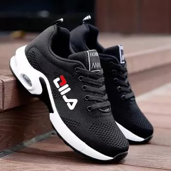 YRZL Women Sport Shoes Summer Lightweight Breathable Mesh Sneakers High Quality Soft Outdoor Lace Up Training Shoes for Ladies 35 белый