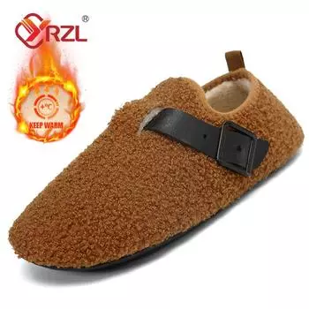 YRZL женские домашние тапочки из хлопка с мягкой подошвой, бесшумная домашняя обувь для женщин и мужчин, нескользящая хлопковая обувь, повседневная обувь на плоской подошве 36-37 бежевый