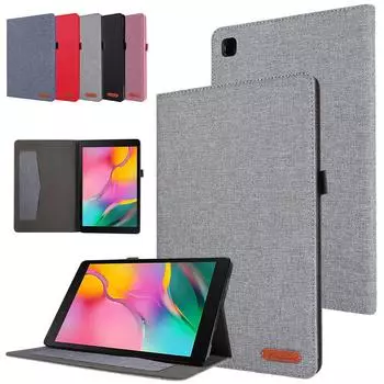 [YS] Чехол для Samsung Galaxy Tab A7 10,4 дюйма 2020 SM-T500/T505 Smart Cover с функцией автоматического сна чёрный