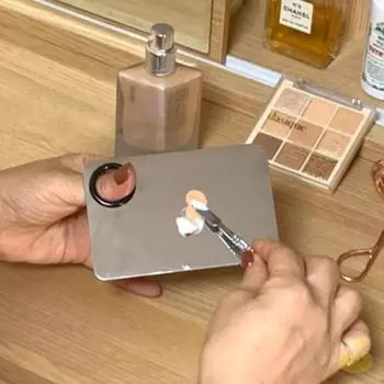 YS Makeup Palette Spatula Set Small Foundation Palette