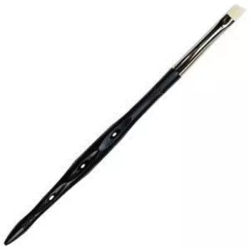 YS Park Eyebrow Brush Diagonal Black Pattern White Hair YS-CE02-EB