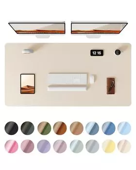 YSAGi кожаный коврик для стола, офисный коврик для мыши, большой коврик для мыши, PU кожаный коврик для ноутбука, водонепроницаемый коврик для офиса и домашнего стола