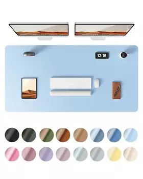 YSAGi кожаный офисный стол совместимый с большой мышью PU стол для ноутбука водонепроницаемый для офиса и дома письменный стол коврик, коврик, мышь, коврик,