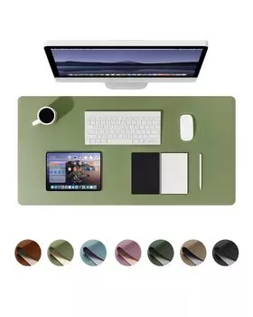 YSAGi Настольный коврик из искусственной кожи для большой мыши, удобная игровая мышь, компьютерная мышь для офиса и домашнего использования, коврик, двухсторонний материал, 2-цветная мышь,