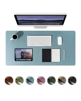 YSAGi Стол из искусственной кожи, стол можно использовать с большой мышью, простая в использовании игровая мышь, компьютерная мышь для офиса и домашнего использования, коврик, двухсторонний материал,