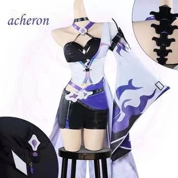 Ysir Honkai Impact Acheron Cos Одежда Патруль Морской Рейнджер Huangquan Miss Косплей Набор Женский XS синий