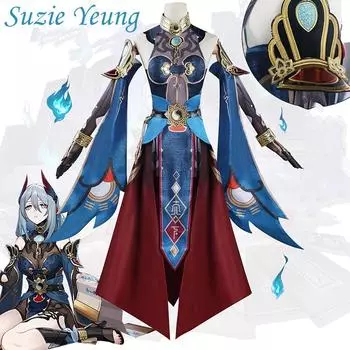 Ysir Honkai Impact Cos Одежда Hanya Полный комплект C Комплект одежды Косплей Аниме Игра Одежда XS коричневый