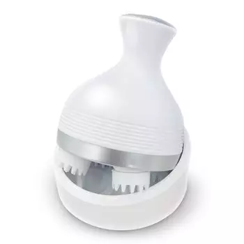 YSN Electric Head Spa Беспроводная USB-зарядка Электрическая щетка для кожи головы Водонепроницаемая подставка в комплекте Щетка для домашнего использования Унисекс Домашняя электрическая щетка Управление одним нажатием