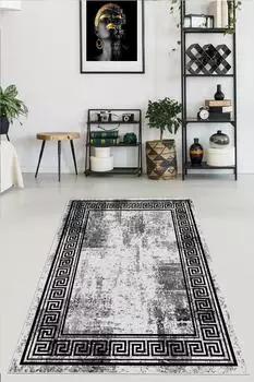 YTRHOME Home Modern E1000-2 Нескользящая точечная основа с цифровой печатью нового поколения, ковер для гостиной, кухни, прихожей и напольный коврик