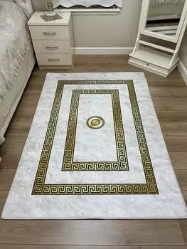 YTRHOME Home Modern E1000 Нескользящая точечная основа с цифровой печатью нового поколения, ковер для гостиной, кухни, прихожей и напольный коврик