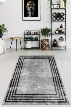 YTRHOME Home Modern E1005-1 Нескользящая точечная основа с цифровой печатью нового поколения, ковер для гостиной, кухни, прихожей и напольный коврик