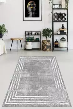 YTRHOME Home Modern E1005-4 Нескользящая точечная основа с цифровой печатью нового поколения для гостиной, кухни, прихожей, ковра и напольного коврика