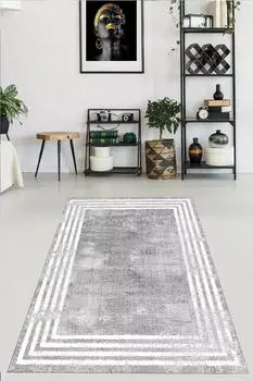 YTRHOME Home Modern E1005-5 Нескользящая точечная основа с цифровой печатью нового поколения для гостиной, кухни, прихожей, ковра и напольного коврика