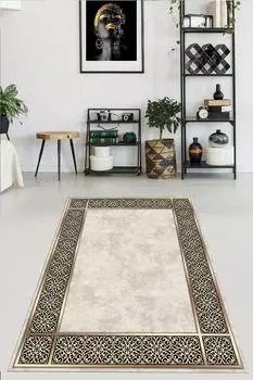 YTRHOME Home Modern PL1001 Нескользящая точечная основа с цифровой печатью нового поколения, ковер для гостиной, кухни, прихожей и напольный коврик