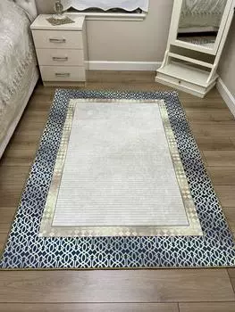 YTRHOME Home Modern RST1011 Нескользящая точечная основа с цифровой печатью нового поколения для гостиной, кухни, прихожей, ковра и напольного коврика