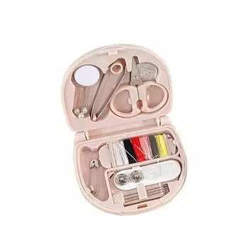 YTTEEIRRAC Швейные принадлежности Швейные принадлежности Стильные принадлежности для дома Одежда для хранения Чехол Включенный набор, Набор, Инструменты, Мини, Использование, Милый, Портативный, Ремонт, Путешествия, розовый