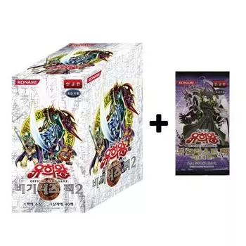 Yu-Gi-Oh Card Beginner s Pack 2 BP2-KR / Manjome Edition Service Pack 1 включен в комплект, популярная корейская игра