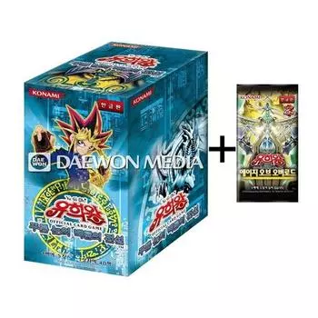 Yu-Gi-Oh Card Blue-Eyes White Dragon 1 коробка новый продукт / Age of Overlord Service Pack 1 пакет включен, популярная корейская игра