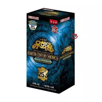 Карточка Yu-Gi-Oh, сторона «ХРОНИКА ЧЕТВЕРТИ ВЕКА»:PRIDE/Quarter Century Pride, настольная игра для представителей Кореи
