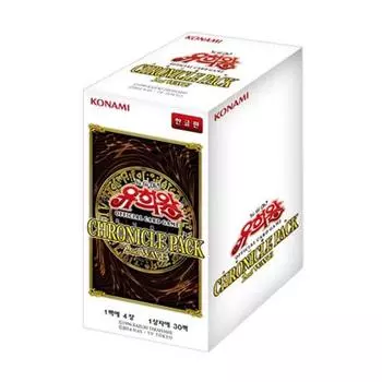 Yu-Gi-Oh Chronicle Pack 2nd Part 2 20AP-KR Black Magician Psychic Характеристики Случайно Включены, популярная корейская игра