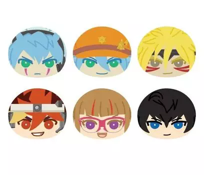 Yu-Gi-Oh Go Rush Omanju Nigi Nigi Талисман, 6 шт. В КОРОБКЕ