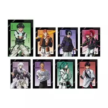 Yu Yu Hakusho Оригинальная иллюстрация Tactical Fashion Trading Акриловая карточка Коробка из 8 штук Вер.