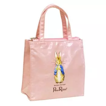 Yubisha Tote Bag Pink Height 24 x Width 24 x Depth 12cm Peter Rabbit S Approx.