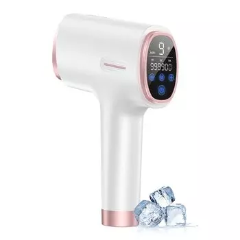 YUDOFICAL Hair Removal Cold Sensation Hair Removal Class IPL Photo Compatible with and Cold Sensing Hair Removal Cooling Cool 9 Levels High белый