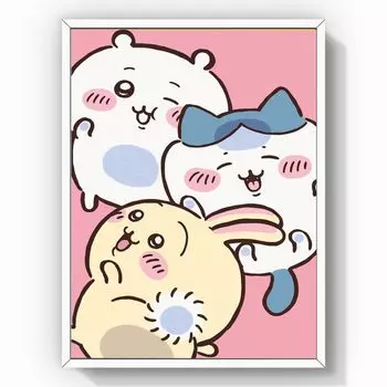 YUEQUN Diamond Art Anime Square Beads Kit 30x40 см Full Paste Type Square Art Bead Art Square Bead Популярные взрослые дети DIY Handmade Craft Set