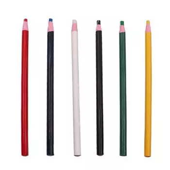 YUHENGCT карандаш для рисования 6 цветов, швейный карандаш, вышивка, швейные инструменты, сделай сам, рукоделие, швейная метка, одежда, обувь, инструмент для резки, отслеживающий цветной карандаш