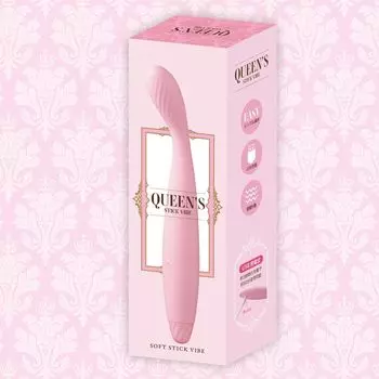 YUIRA бытовой Стик Вибратор Стик Вибратор типы Электрический массажер фемтех Femtech (японский бренд) Queen s - Queen s - [Простое управление] [5 вибраций]