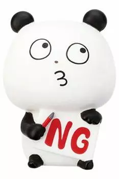 Yuji Nishimura Gokigen Soft Vinyl Collection Panda s [3.Boot Dame] (single item)