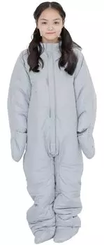 yuk Movable Sleeping Bag Children Gray S (120-150) серый