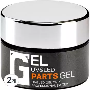 Yuki Gel Nail Parts Gel Stone Клей Материал для дизайна ногтей 10 г, 2 шт., разные цвета