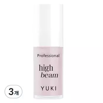 Yuki Professional Highlighter Beam 5ml, 02 Dust Pink, 3 pcs.