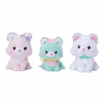 Yumefuwa Town Пушистый кот, комплект для родителей и детей Myu-chan YF-031
