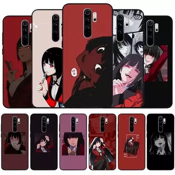 yumeko черный силиконовый чехол для телефона Redmi note 8 7 Pro S 8T для redmi 9 7A чехол Shell Redmi 4A