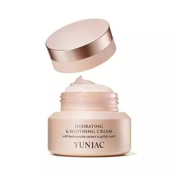 YUNJAC Увлажняющий и успокаивающий крем с экстрактом пэкнёнчо и водой уджилду, 50 мл